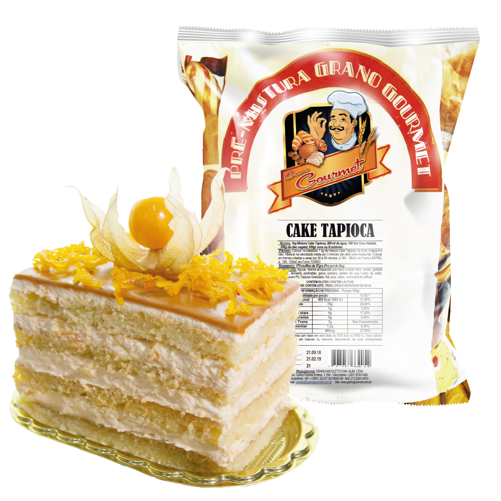 Cake Tapioca - Pacote 5kg