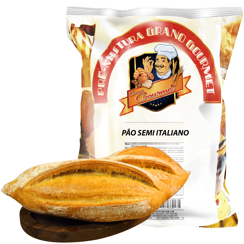 Pão Semi Italiano - Pacote 5kg