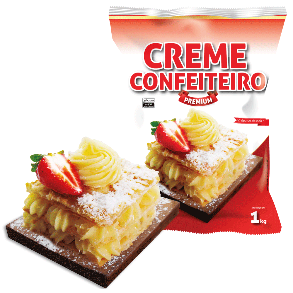 Creme Confeiteiro - Pacote 5kg