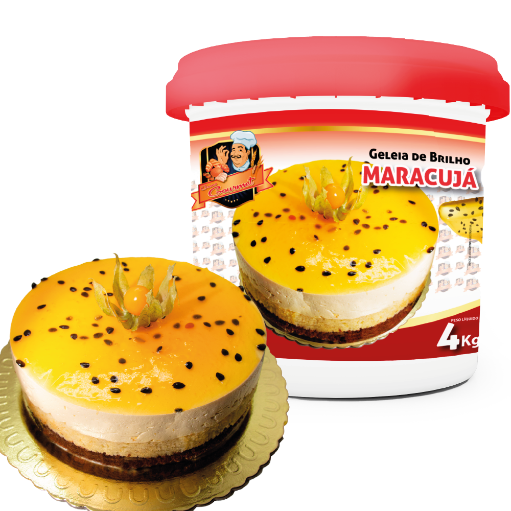 Geleia de Brilho  Maracujá  - Balde 4kg