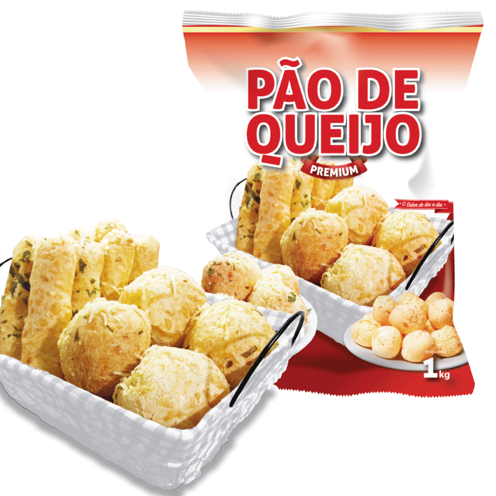 Pão de Queijo Premium - Pacote 1kg